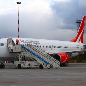 Boeing 737-800 авиакомпании Royal Flight в аэропорту Воронежа